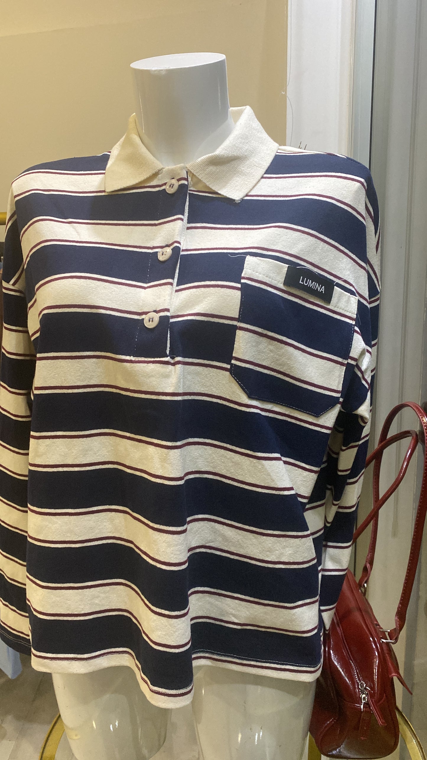 Polo a righe