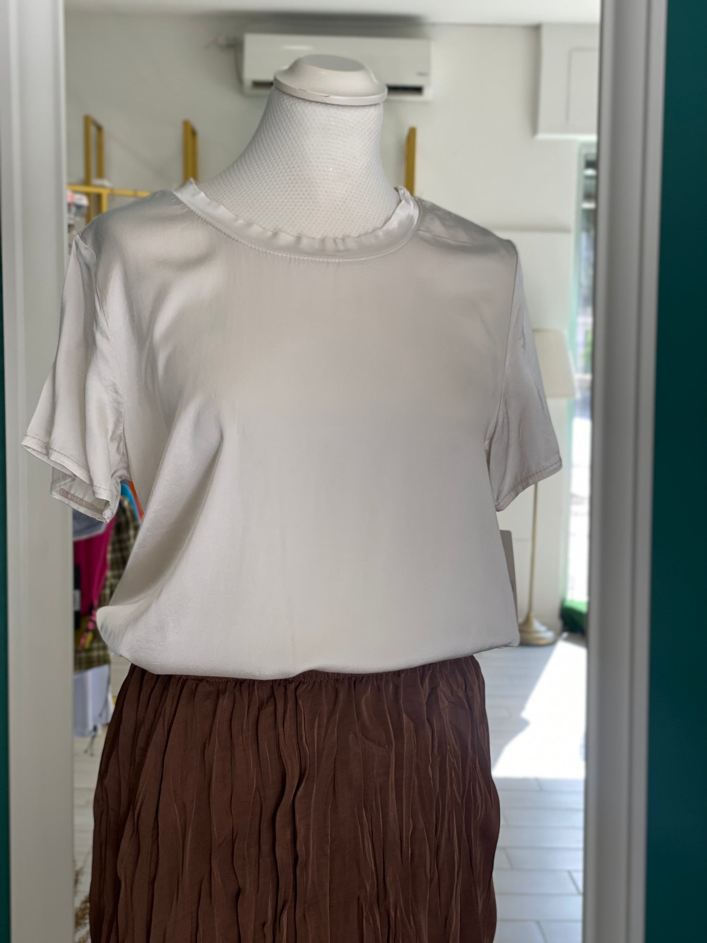 T shirt saten