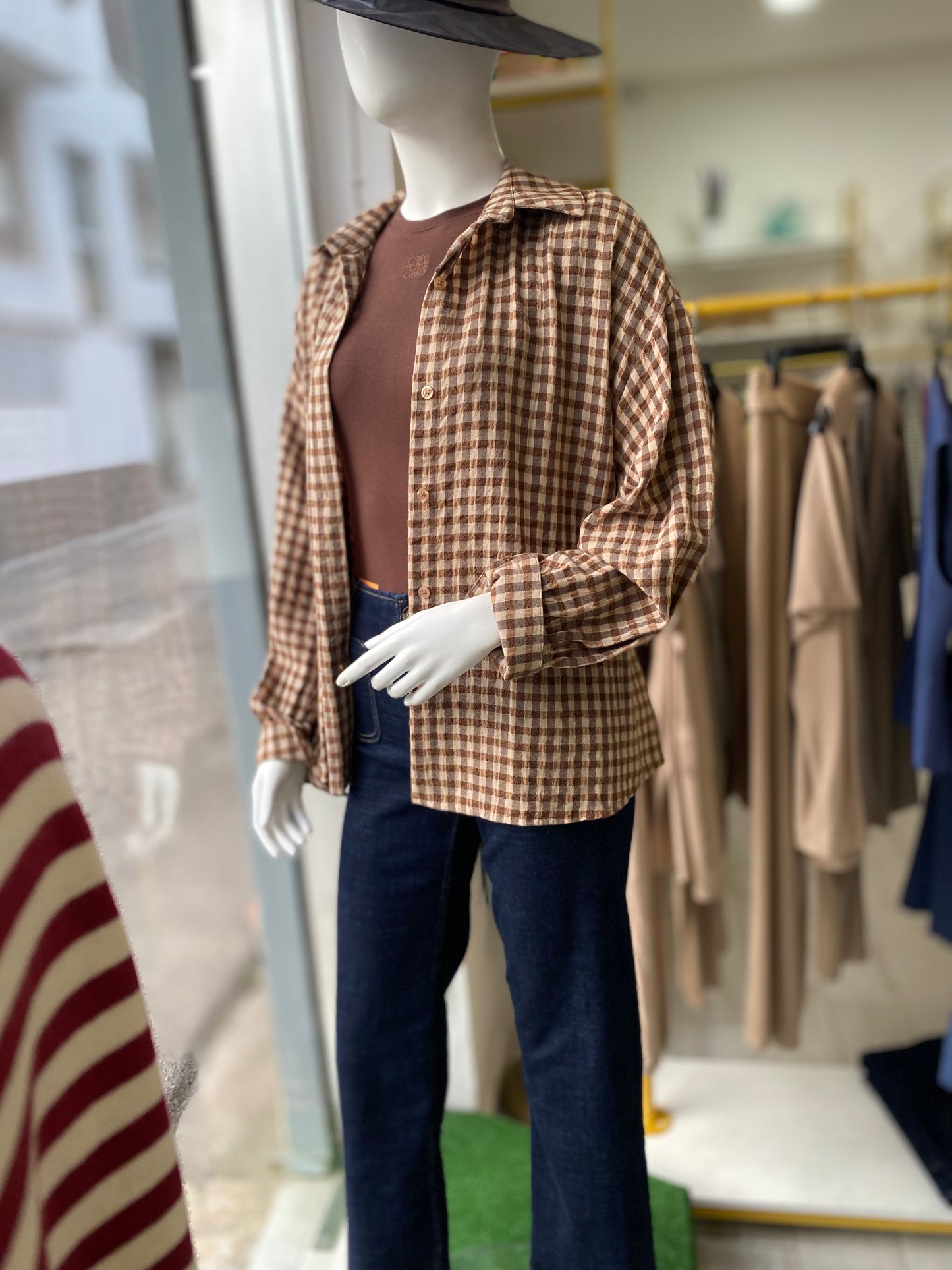 Camicia a quadri