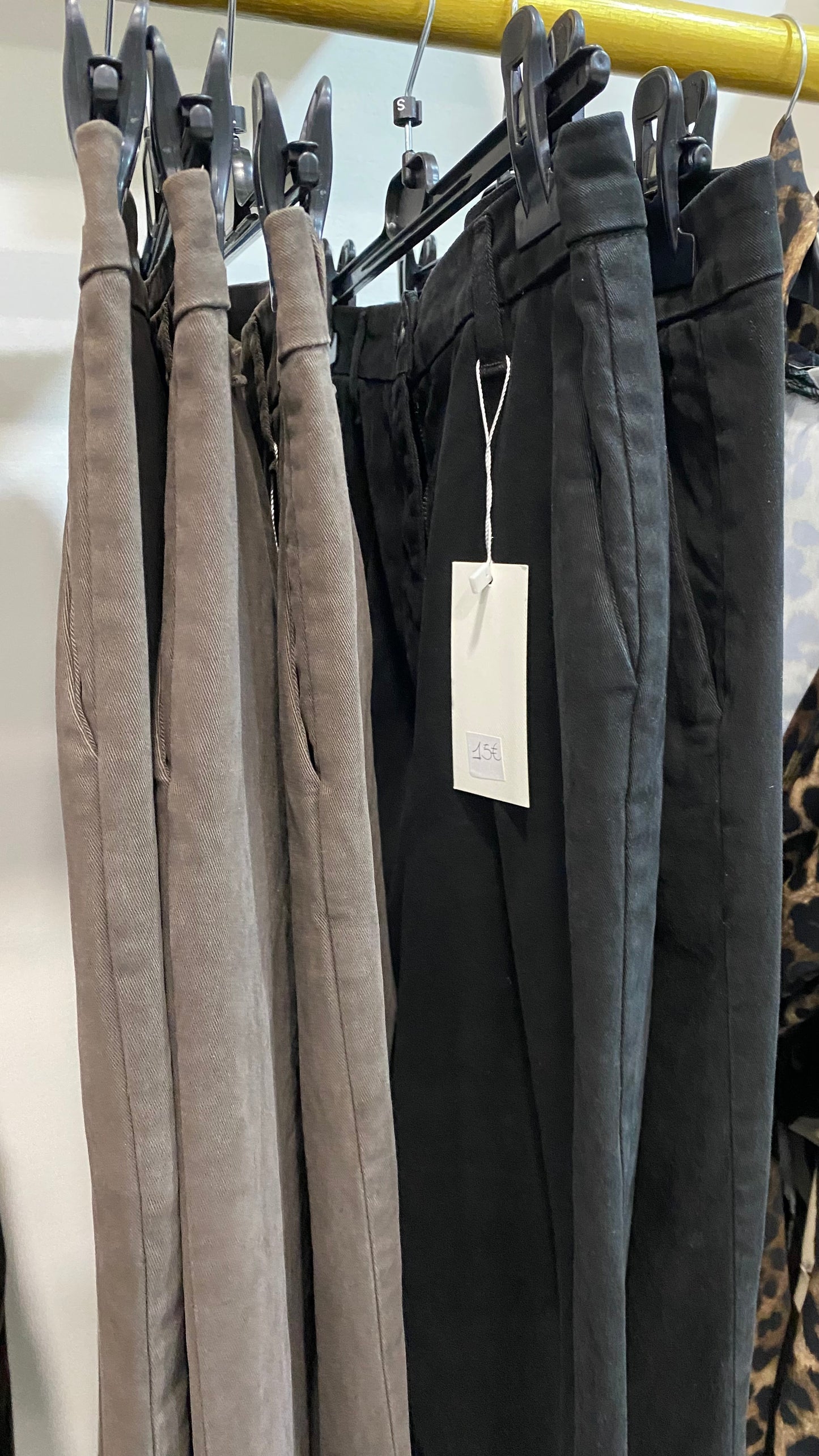 Pantalone classico caldo cotone