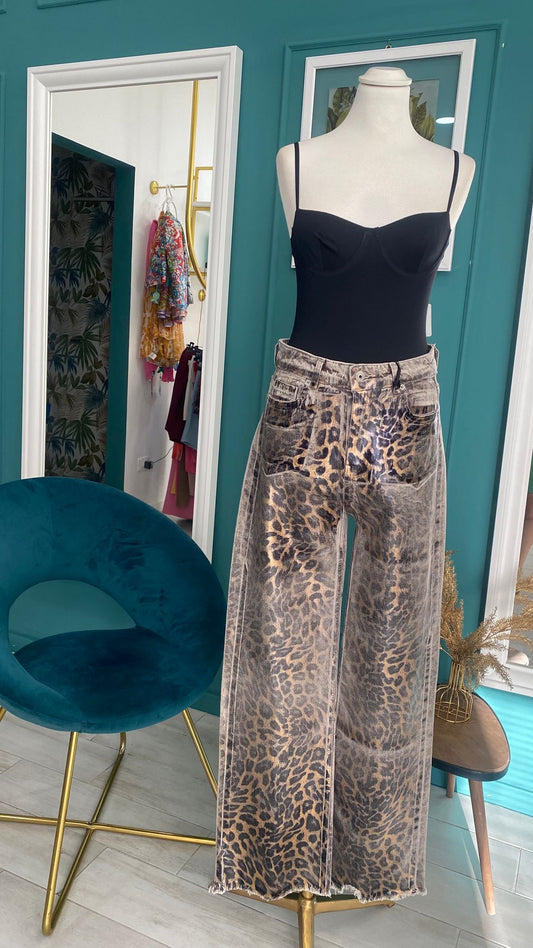 Jeans Leopard Luxe