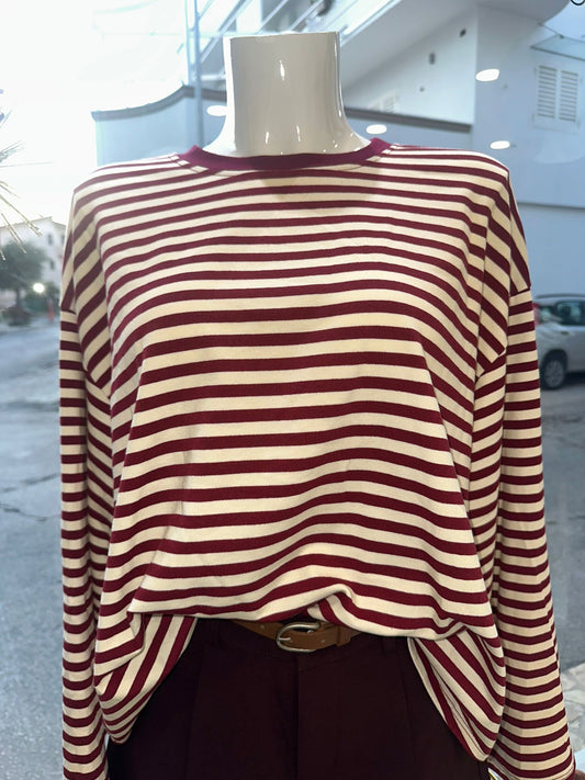 Maglia a righe Lavvia