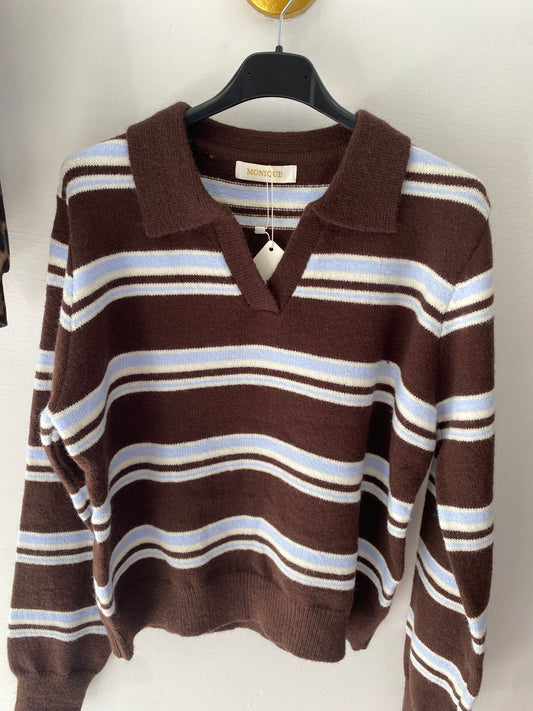 Maglia in lana righe