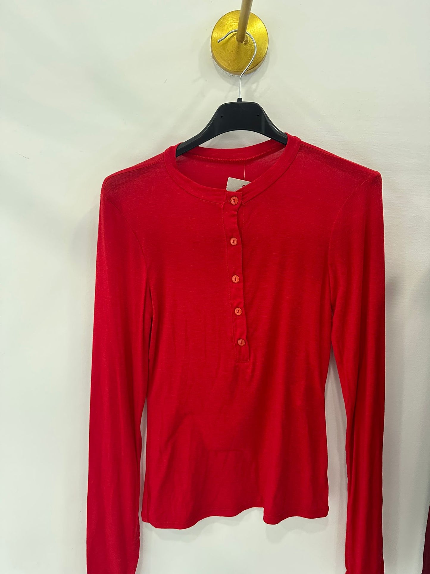 Maglietta bottoncini