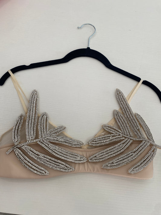 Bralette foglia