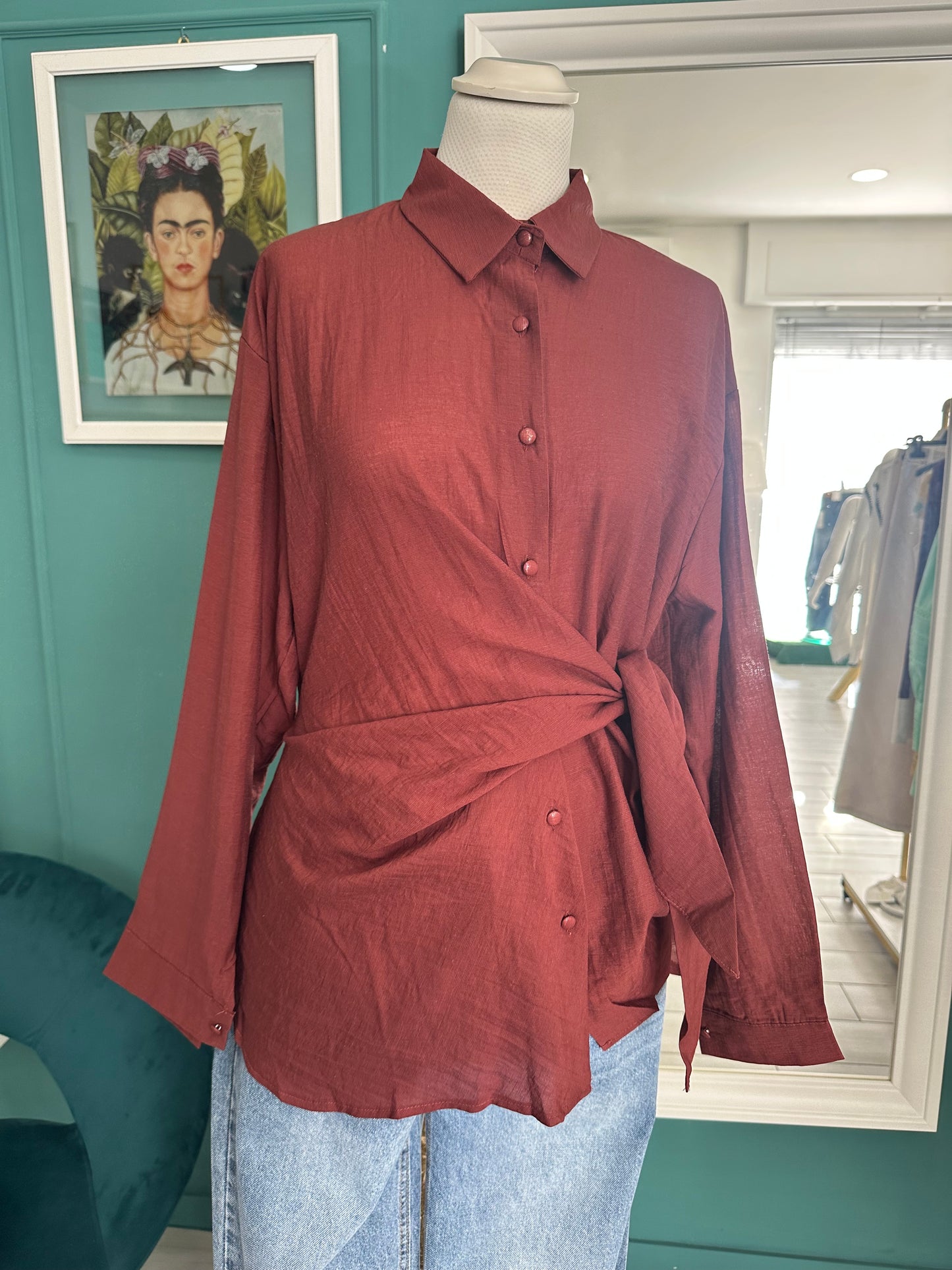 Camicia con nodo